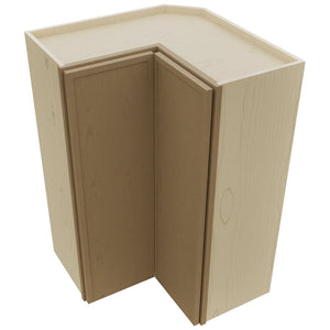 Fabuwood Luna Truffle WPC2436 Wall Corner Pie Cabinet, Top View