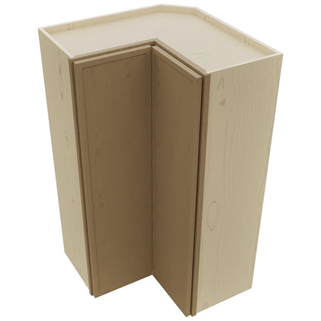 Fabuwood Luna Truffle WPC2442 Wall Corner Pie Cabinet, Top View