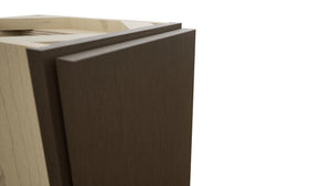Fabuwood Luxe Canyon Oak B09FD-12D Base Full Door Cabinet, Detail View
