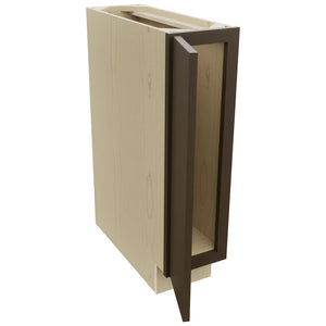 Fabuwood Luxe Canyon Oak B09FD Base Full Door Cabinet, Open View