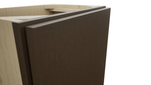 Fabuwood Luxe Canyon Oak B18FD-12D Base Full Door Cabinet, Detail View