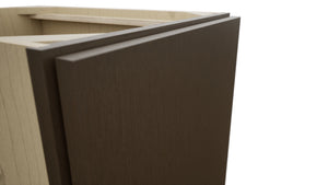 Fabuwood Luxe Canyon Oak B18FD Base Full Door Cabinet, Detail View