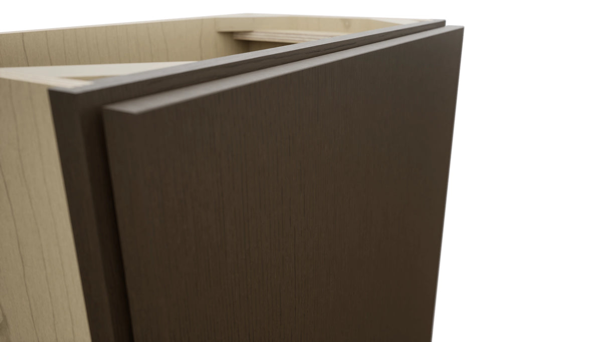 Fabuwood Luxe Canyon Oak B21FD-12D Base Full Door Cabinet, Detail View