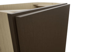 Fabuwood Luxe Canyon Oak B21FD-12D Base Full Door Cabinet, Detail View