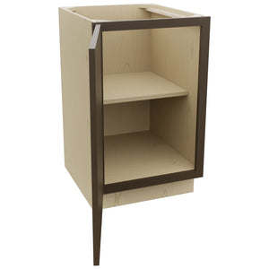 Fabuwood Luxe Canyon Oak B21FD Base Full Door Cabinet, Open View