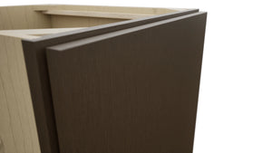 Fabuwood Luxe Canyon Oak B21FD Base Full Door Cabinet, Detail View