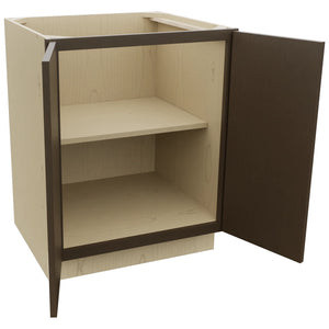 Fabuwood Luxe Canyon Oak B27FD Base Full Door Cabinet, Open View