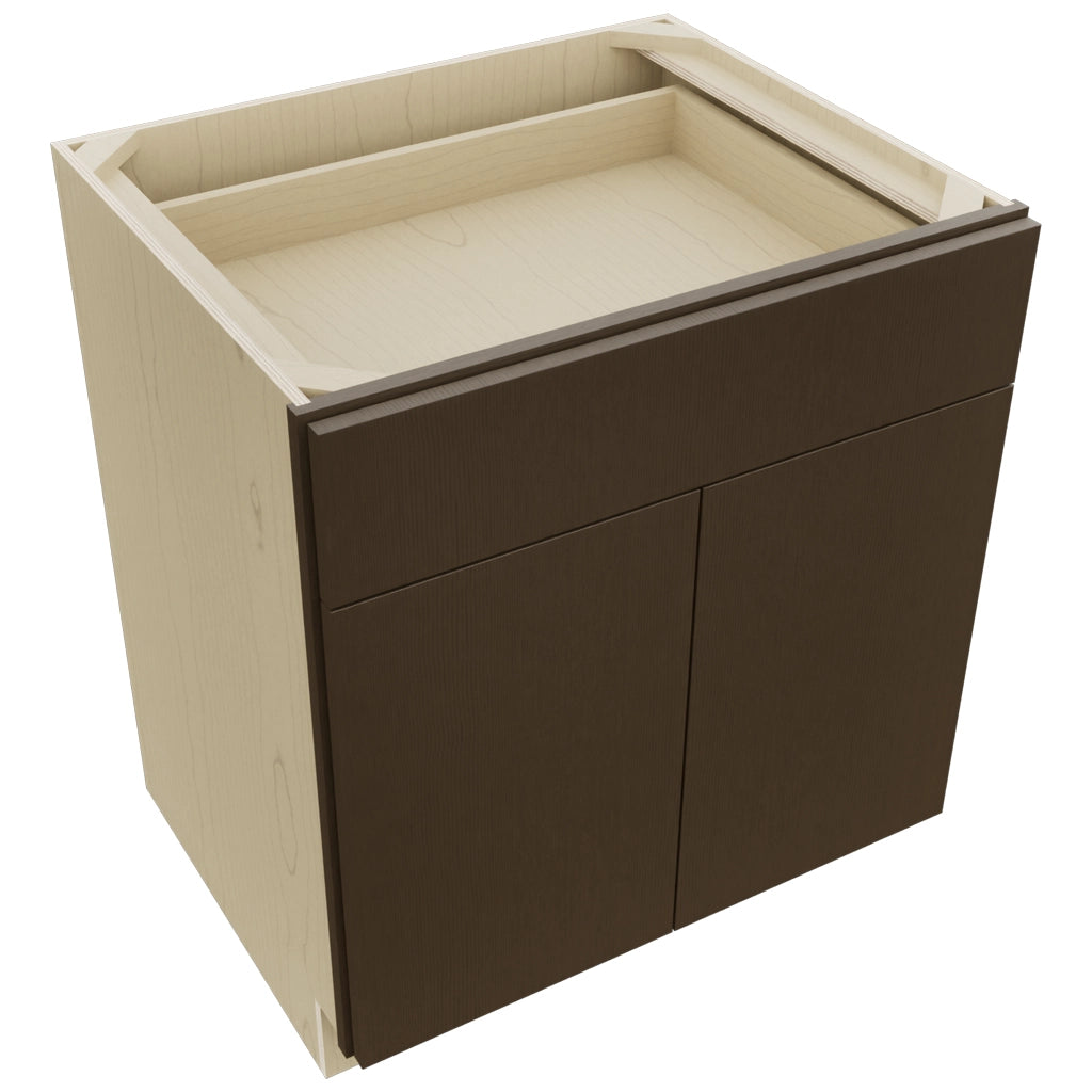 Fabuwood Luxe Canyon Oak B30 Base Standard Cabinet, Top View