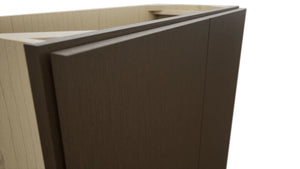 Fabuwood Luxe Canyon Oak B30FD-12D Base Full Door Cabinet, Detail View