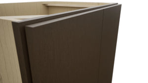 Fabuwood Luxe Canyon Oak B30FD Base Full Door Cabinet, Detail View