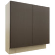Fabuwood Luxe Canyon Oak B33FD-12D Base Full Door Cabinet, Front View