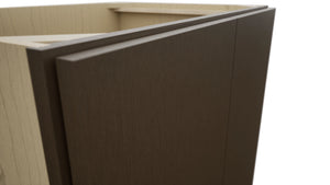 Fabuwood Luxe Canyon Oak B33FD Base Full Door Cabinet, Detail View