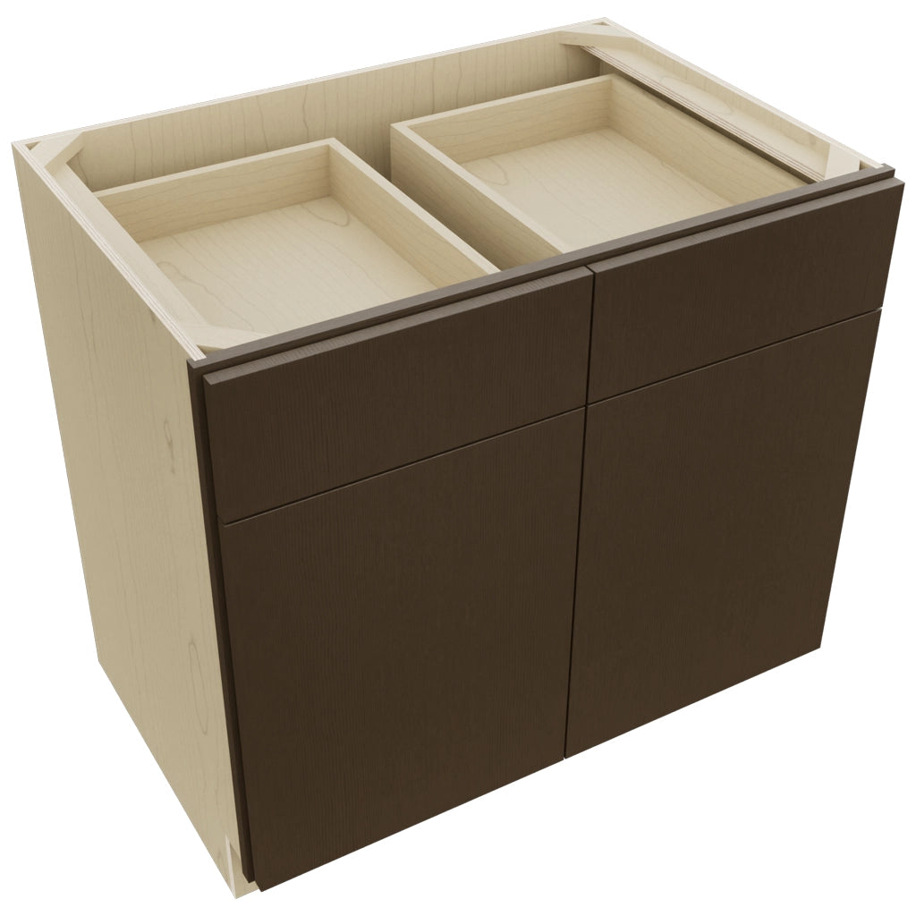 Fabuwood Luxe Canyon Oak B36 Base Standard Cabinet, Top View