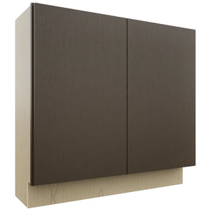 Fabuwood Luxe Canyon Oak B36FD-12D Base Full Door Cabinet, Front View