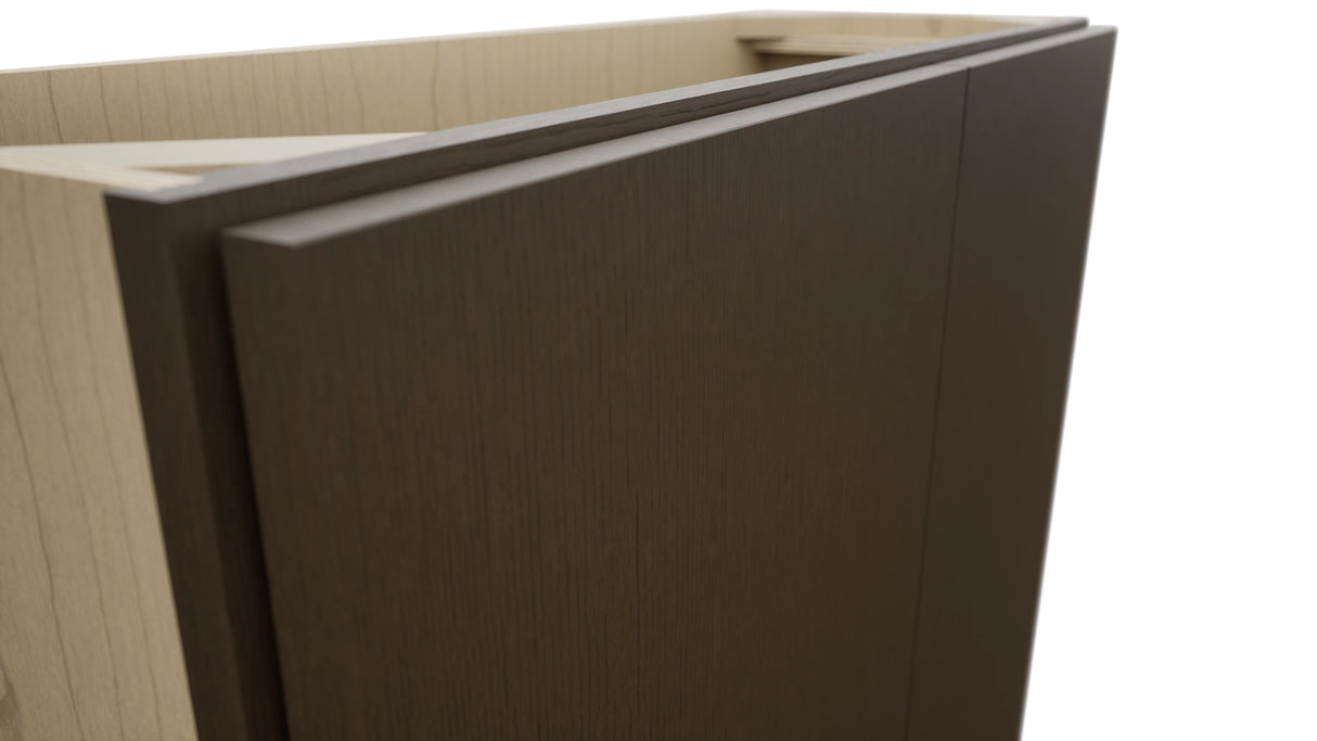 Fabuwood Luxe Canyon Oak B36FD-12D Base Full Door Cabinet, Detail View