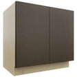 Fabuwood Luxe Canyon Oak B36FD Base Full Door Cabinet, Front View