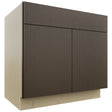 Fabuwood Luxe Canyon Oak B36SDF Base Standard Cabinet, Front View