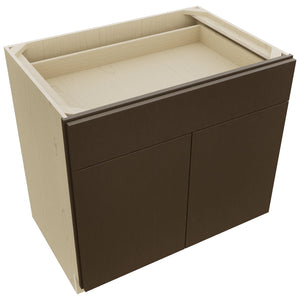 Fabuwood Luxe Canyon Oak B36SDF Base Standard Cabinet, Top View