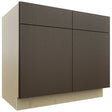 Fabuwood Luxe Canyon Oak B39 Base Standard Cabinet, Front View