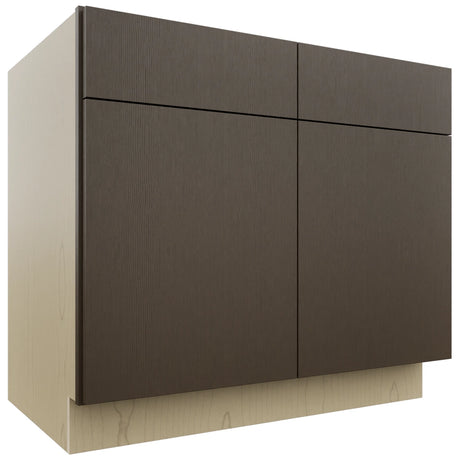 Fabuwood Luxe Canyon Oak B39 Base Standard Cabinet, Front View