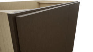 Fabuwood Luxe Canyon Oak B39FD Base Full Door Cabinet, Detail View