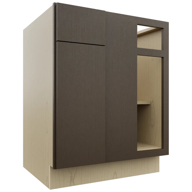 Fabuwood Luxe Canyon Oak BLB36/39 Base Corner Blind Cabinet, Front View