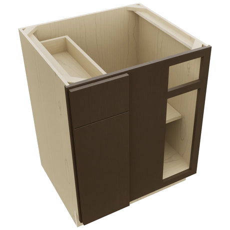 Fabuwood Luxe Canyon Oak BLB36/39 Base Corner Blind Cabinet, Top View