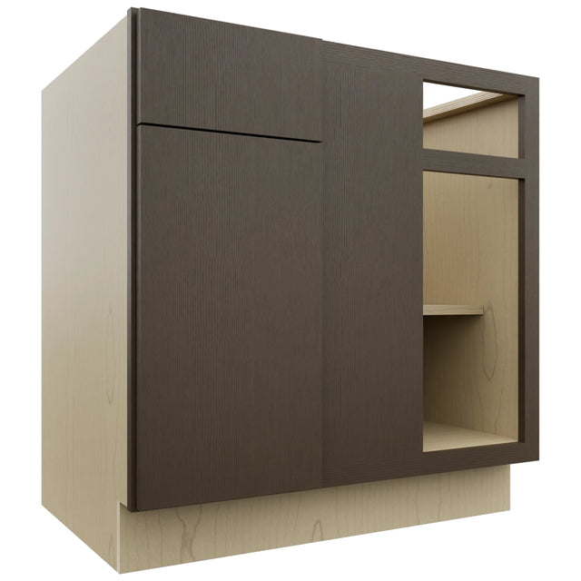 Fabuwood Luxe Canyon Oak BLB39/42 Base Corner Blind Cabinet, Front View