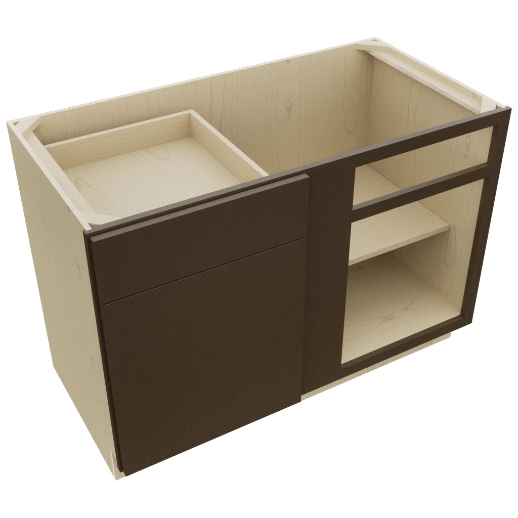 Fabuwood Luxe Canyon Oak BLB48/51 Base Corner Blind Cabinet, Top View