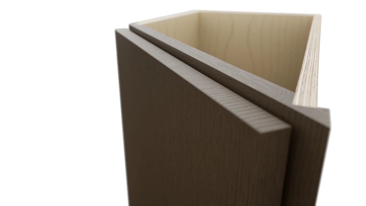 Fabuwood Luxe Canyon Oak BTL12 Base Transitional Cabinet, Detail View