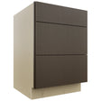 Fabuwood Luxe Canyon Oak DB24 Base 3 Drawers Cabinet, Front View