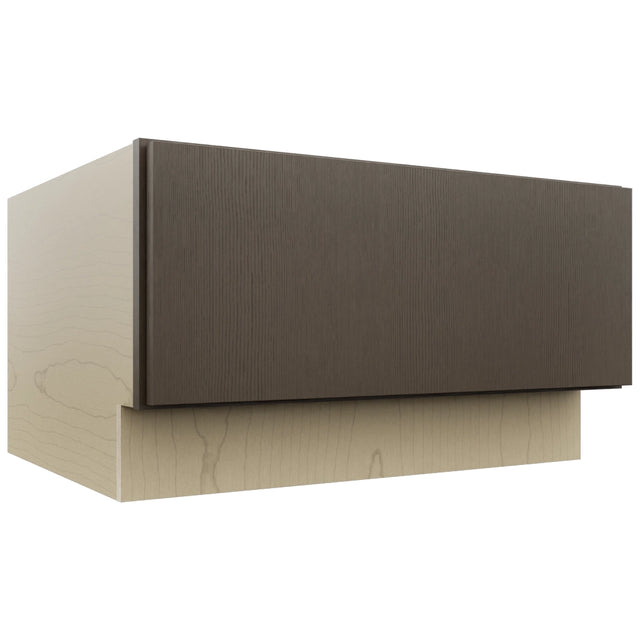 Fabuwood Luxe Canyon Oak DBS30 Base Bench Seat Cabinet, Front View