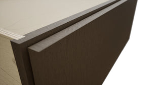 Fabuwood Luxe Canyon Oak DBS30 Base Bench Seat Cabinet, Detail View