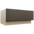 Fabuwood Luxe Canyon Oak DBS36 Base Bench Seat Cabinet, Front View