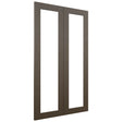 Fabuwood Luxe Canyon Oak DS DFG2442 Wall Prepped Door, Front View