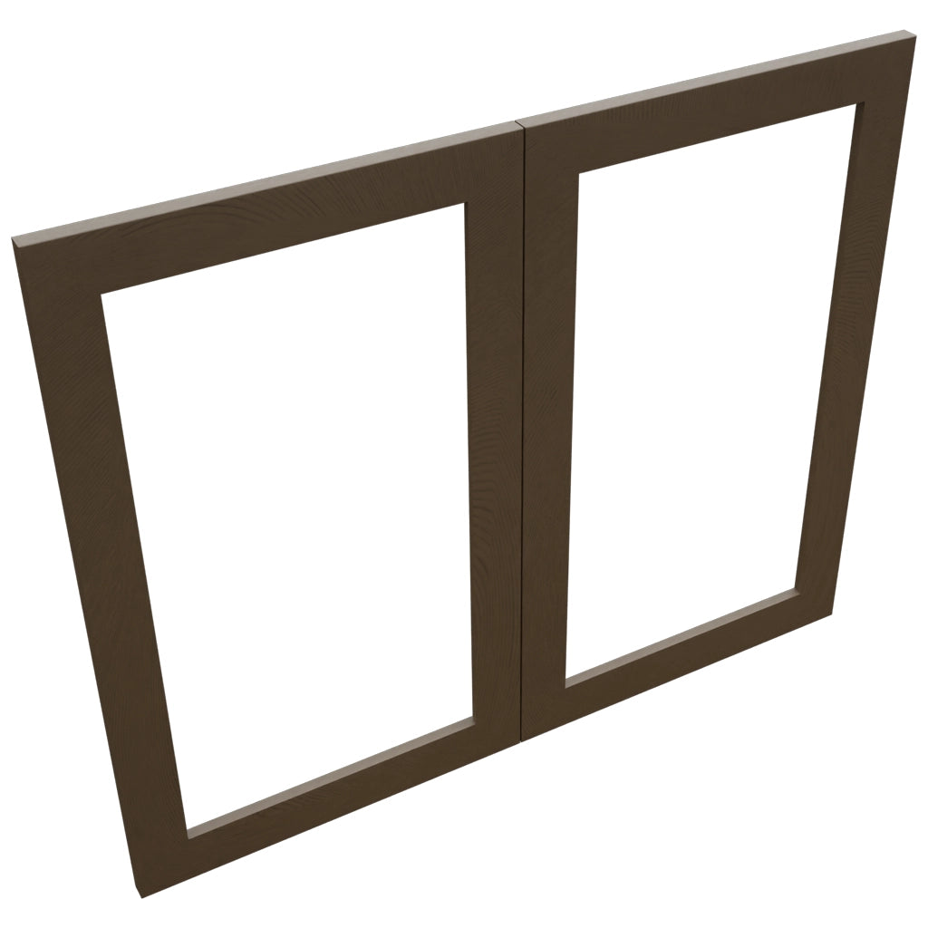 Fabuwood Luxe Canyon Oak DS DFG3630 Wall Prepped Door, Top View