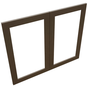 Fabuwood Luxe Canyon Oak DS DFG3630 Wall Prepped Door, Top View