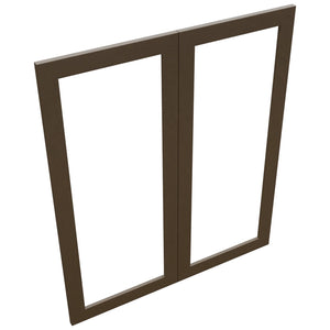 Fabuwood Luxe Canyon Oak DS DFG3642 Wall Prepped Door, Top View