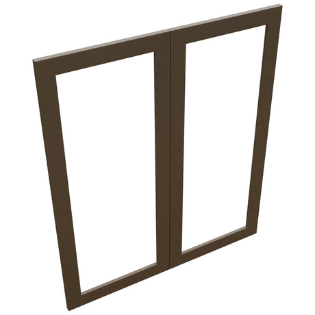 Fabuwood Luxe Canyon Oak DS DFG3642 Wall Prepped Door, Top View