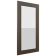 Fabuwood Luxe Canyon Oak DS GDW1530 Wall Glass Door, Front View