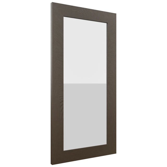 Fabuwood Luxe Canyon Oak DS GDW1530 Wall Glass Door, Front View