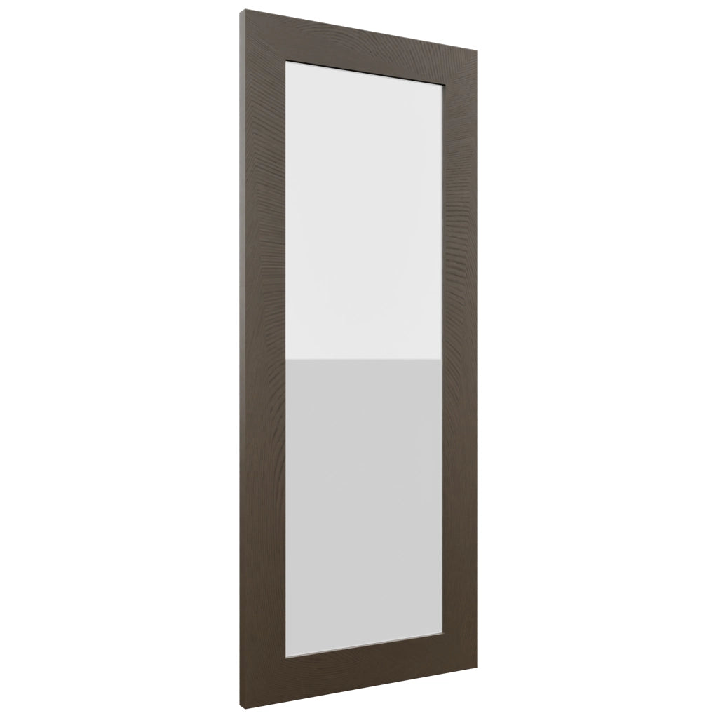 Fabuwood Luxe Canyon Oak DS GDW1536 Wall Glass Door, Front View