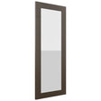 Fabuwood Luxe Canyon Oak DS GDW1539 Wall Glass Door, Front View