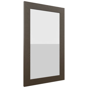 Fabuwood Luxe Canyon Oak DS GDW1830 Wall Glass Door, Front View