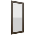Fabuwood Luxe Canyon Oak DS GDW1839 Wall Glass Door, Front View
