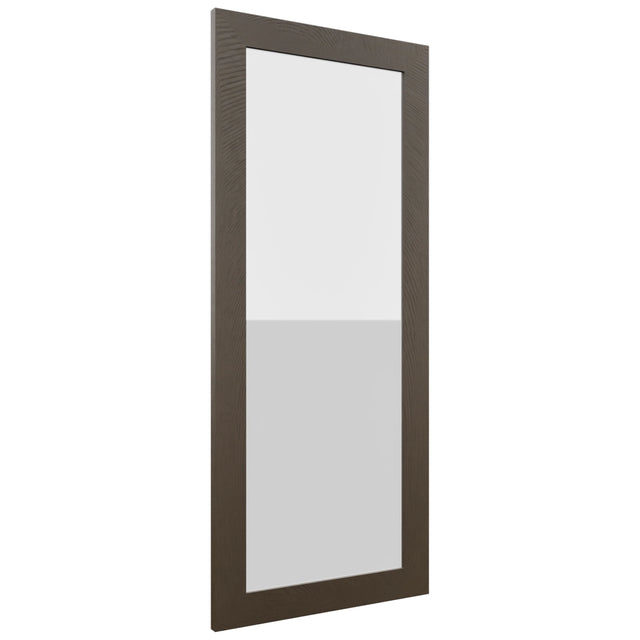 Fabuwood Luxe Canyon Oak DS GDW1842 Wall Glass Door, Front View