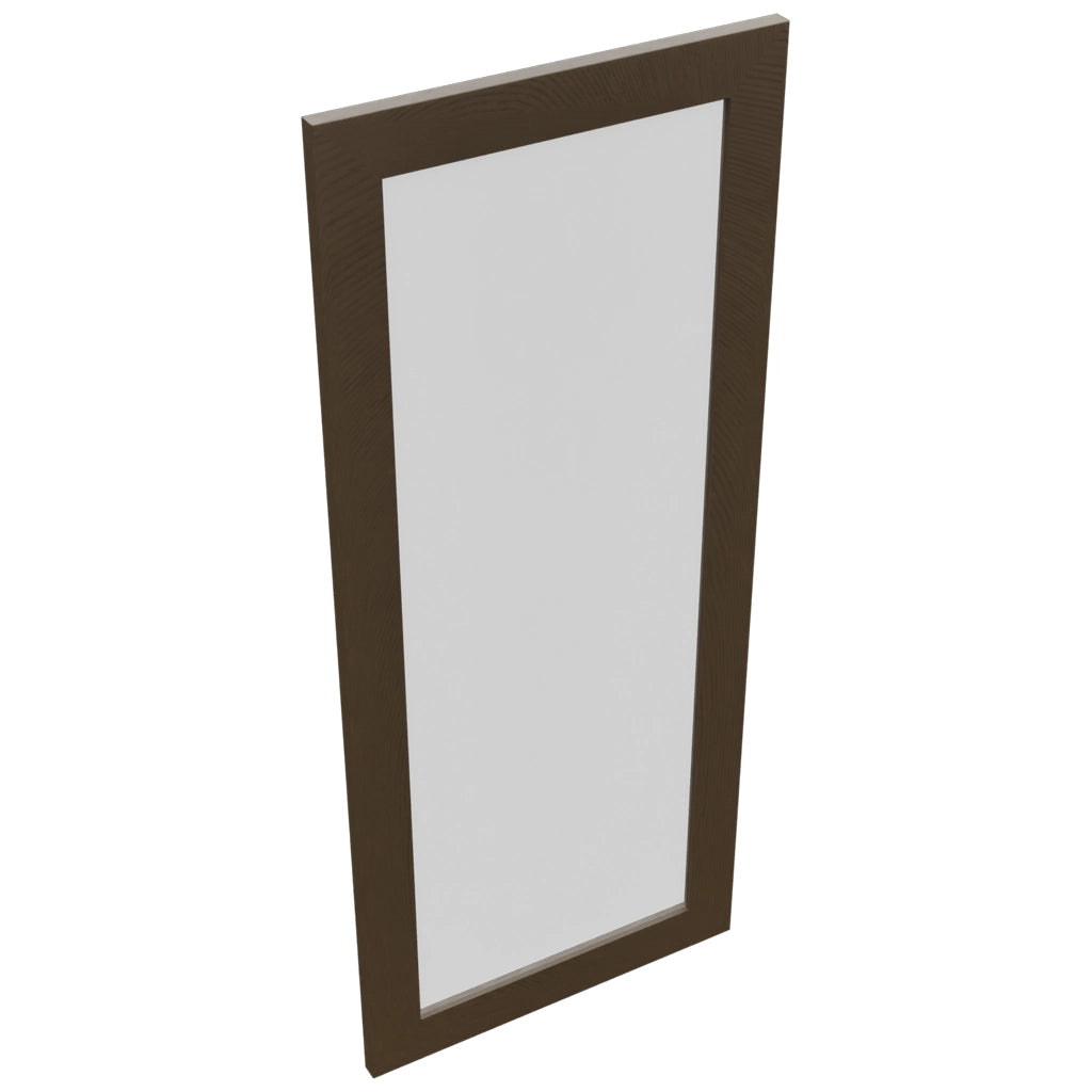 Fabuwood Luxe Canyon Oak DS GDW1842 Wall Glass Door, Top View