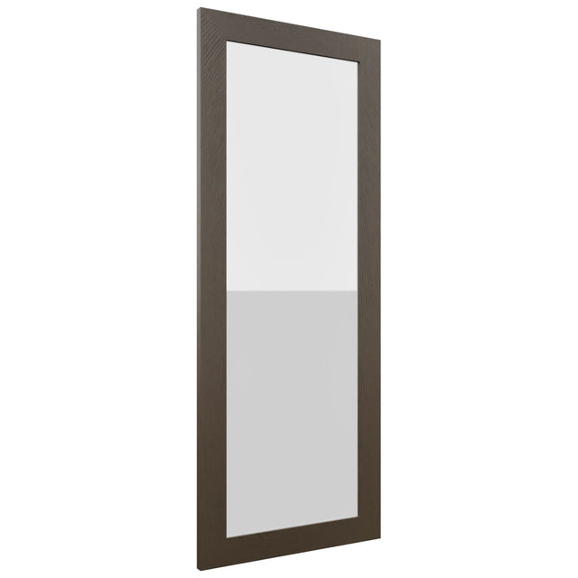 Fabuwood Luxe Canyon Oak DS GDWD1857 Wall Glass Door, Front View