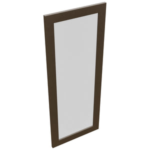 Fabuwood Luxe Canyon Oak DS GDWD1857 Wall Glass Door, Top View