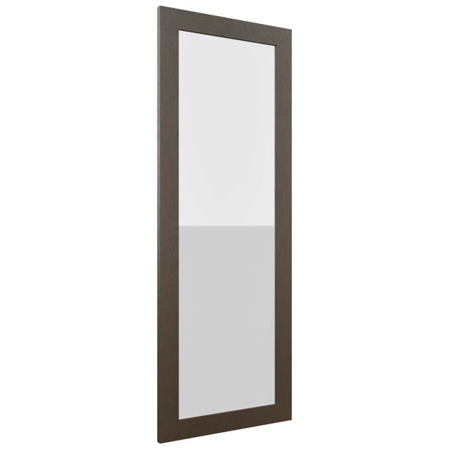 Fabuwood Luxe Canyon Oak DS GDWD1860 Wall Glass Door, Front View